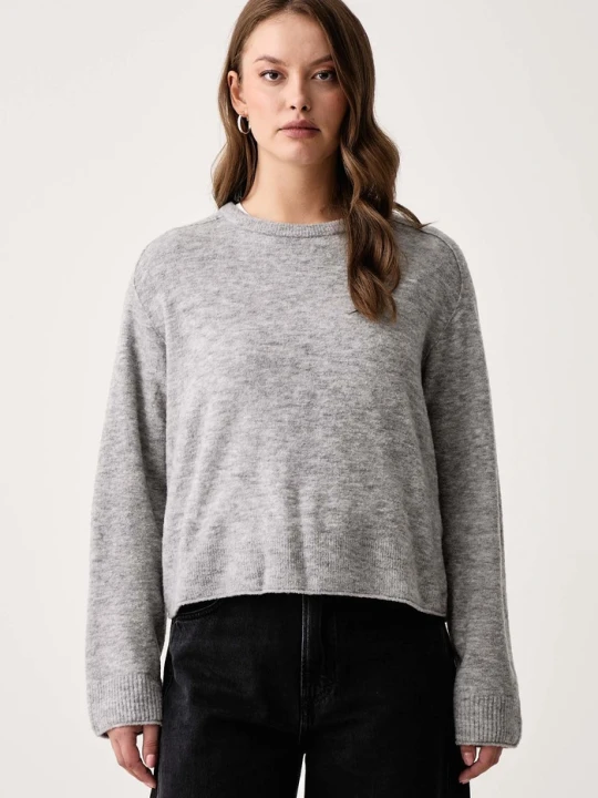 Zdjęcie produktu Marc O'Polo sweter damski z wełną szary