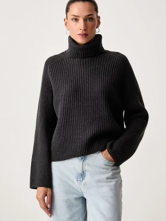 Zdjęcie produktu Marc O'Polo sweter damski z wełną szary