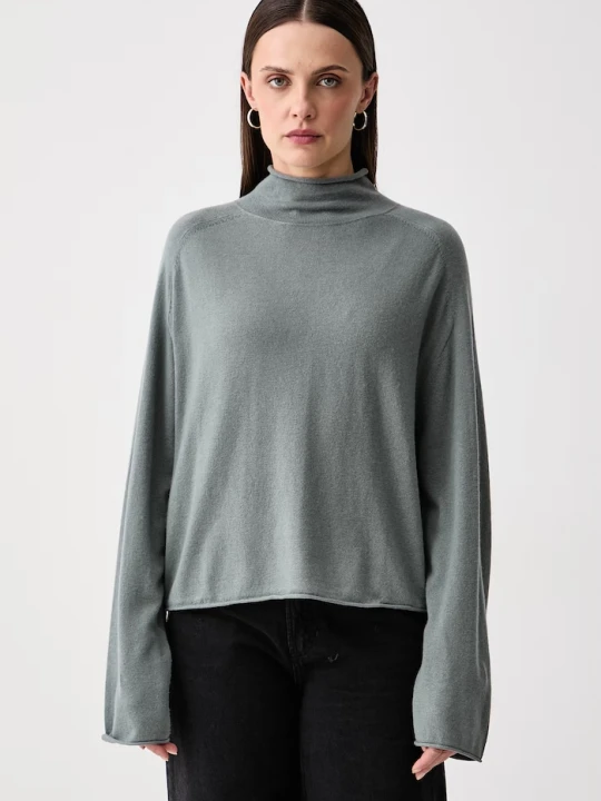 Zdjęcie produktu Marc O'Polo sweter damski z wełną turkusowy