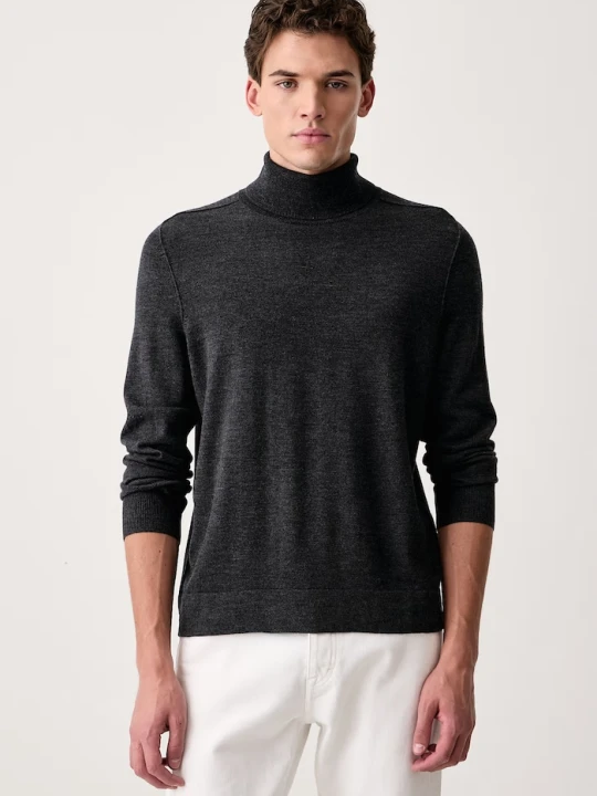 Zdjęcie produktu Marc O'Polo sweter męski wełniany szary