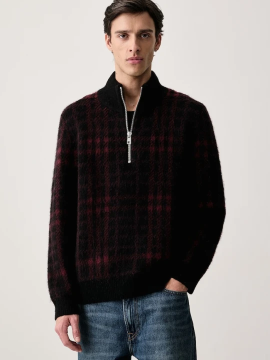 Zdjęcie produktu Marc O'Polo sweter męski z wełną czarny