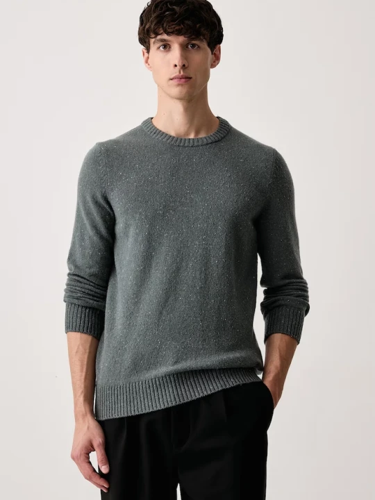 Zdjęcie produktu Marc O'Polo sweter męski z wełną zielony