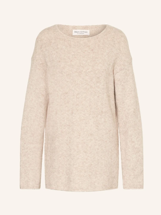 Zdjęcie produktu Marc O'polo Sweter Oversize beige JASNOBRĄZOWY