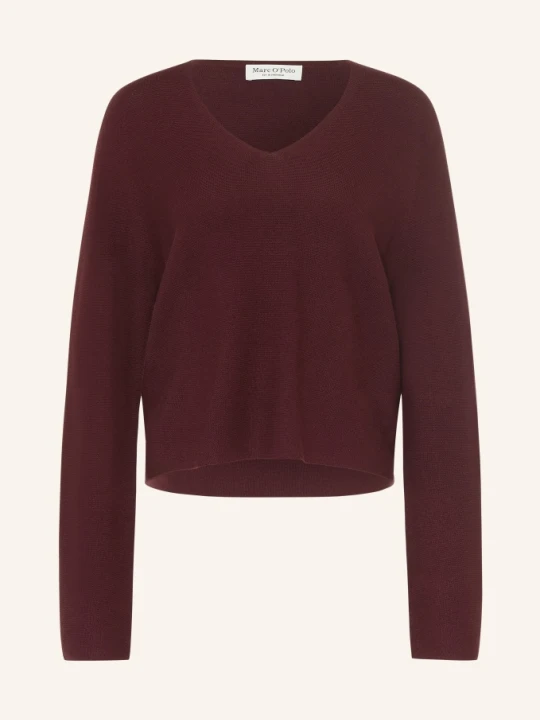 Zdjęcie produktu Marc O'polo Sweter rot CIEMNOBRĄZOWY