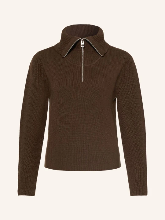 Zdjęcie produktu Marc O'polo Sweter Typu Troyer braun BRĄZOWY