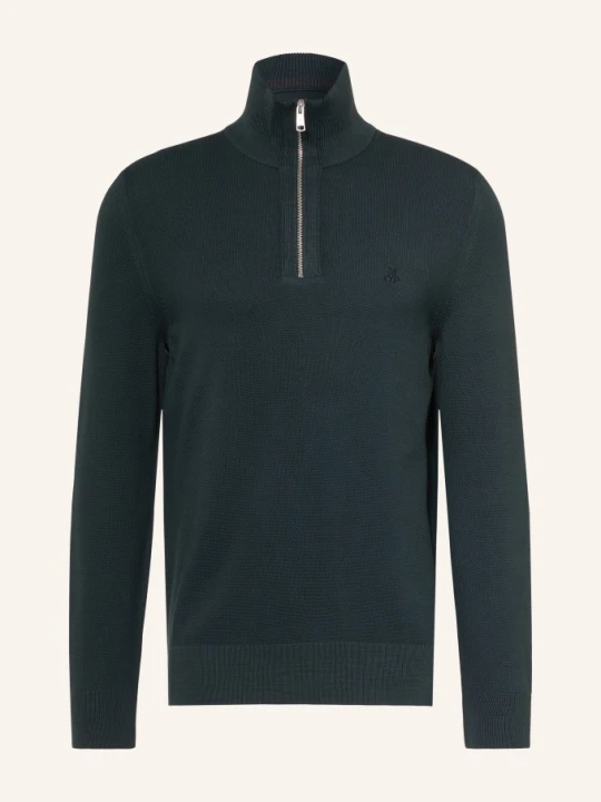Zdjęcie produktu Marc O'polo Sweter Typu Troyer grau CZIEMNOSZARY