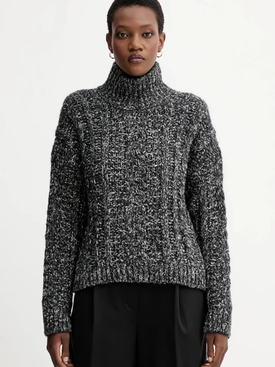 Zdjęcie produktu Marc O'Polo sweter z dodatkiem wełny szary