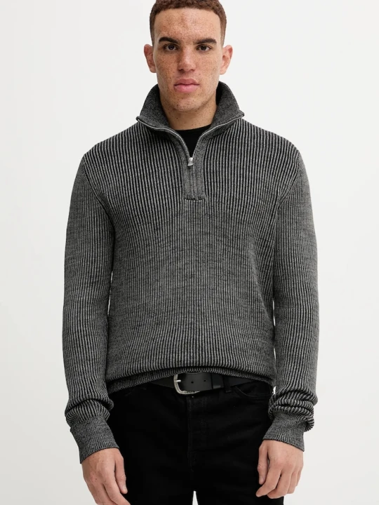 Zdjęcie produktu Marc O'Polo sweter z dodatkiem wełny szary