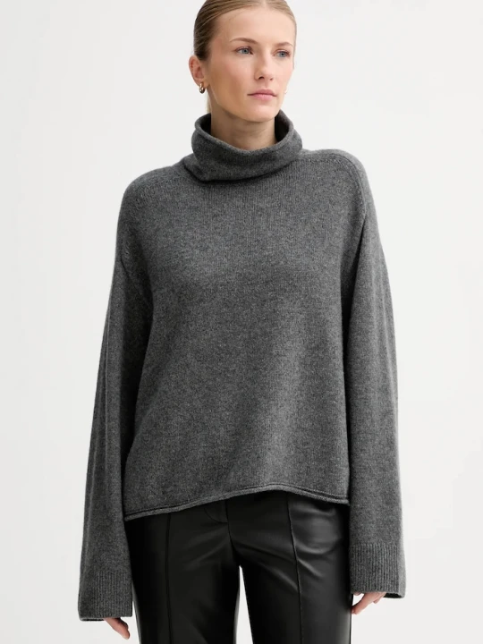 Zdjęcie produktu Marc O'Polo sweter z dodatkiem wełny szary