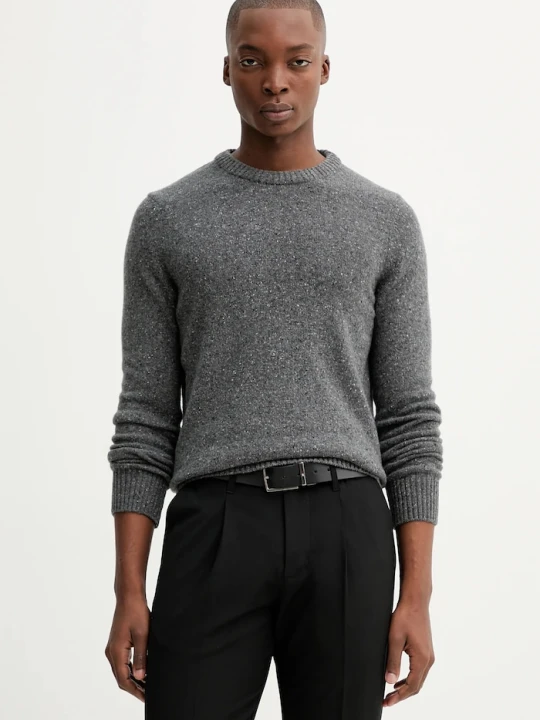 Zdjęcie produktu Marc O'Polo sweter z dodatkiem wełny szary