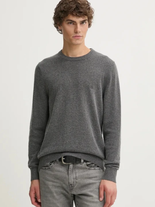 Zdjęcie produktu Marc O'Polo sweter z domieszką wełny szary