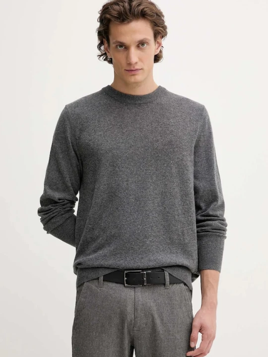 Zdjęcie produktu Marc O'Polo sweter z domieszką wełny szary