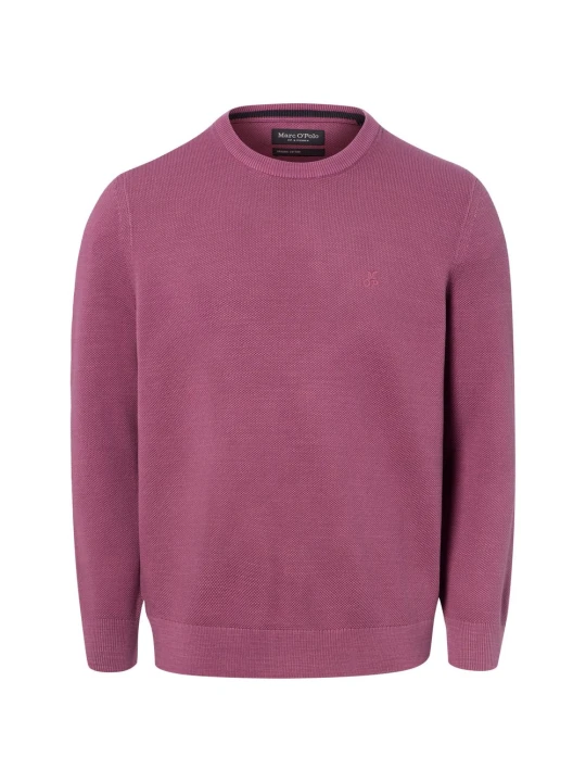 Zdjęcie produktu Marc O'Polo sweter z dzianiny Mężczyźni drobna dzianina lila