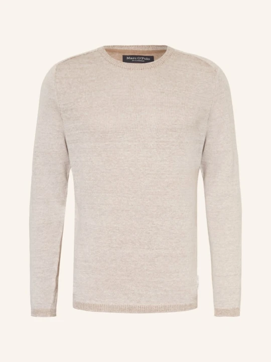 Zdjęcie produktu Marc O'polo Sweter Z Lnu beige SZARY