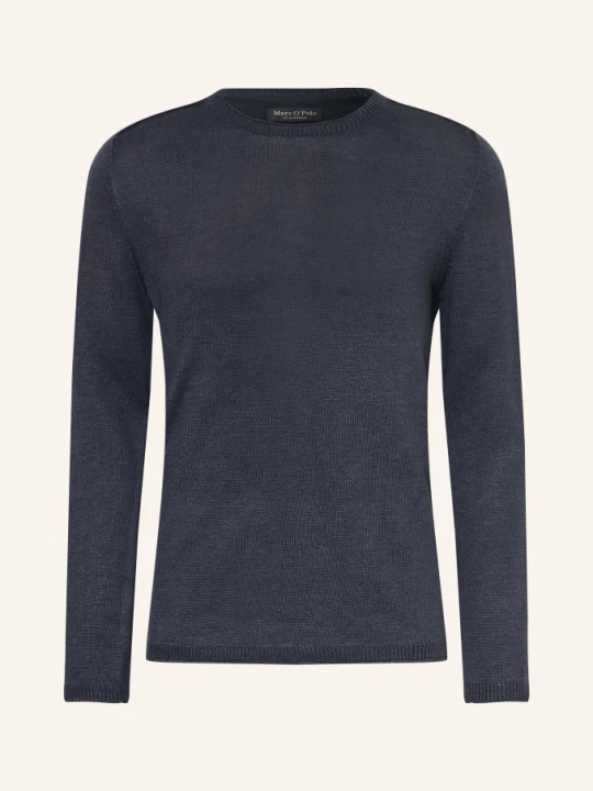 Zdjęcie produktu Marc O'polo Sweter Z Lnu blau GRANATOWY
