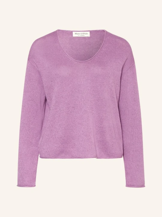 Zdjęcie produktu Marc O'polo Sweter Z Lnu lila