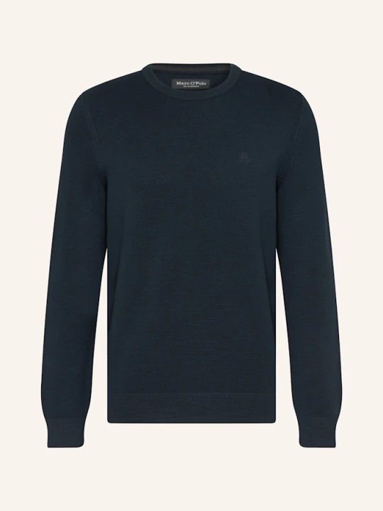 Zdjęcie produktu Marc O'polo Sweter Z Piki blau GRANATOWY