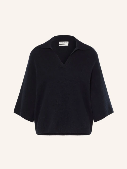 Zdjęcie produktu Marc O'polo Sweter Z Rękawami 3 / 4 blau GRANATOWY