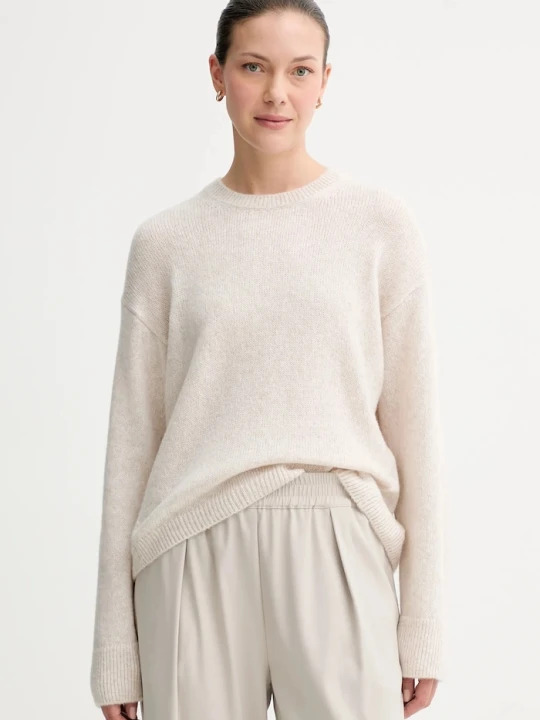 Zdjęcie produktu Marc O'Polo sweter z wełną beżowy