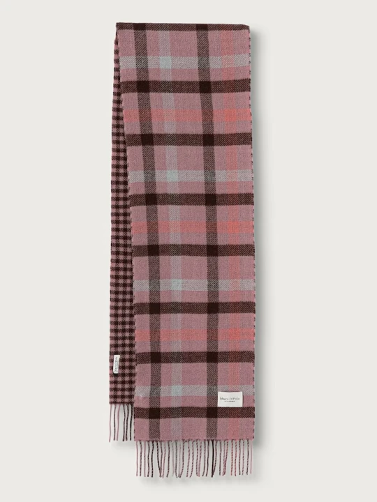 Zdjęcie produktu Marc O'Polo szal damski wełniany różowy