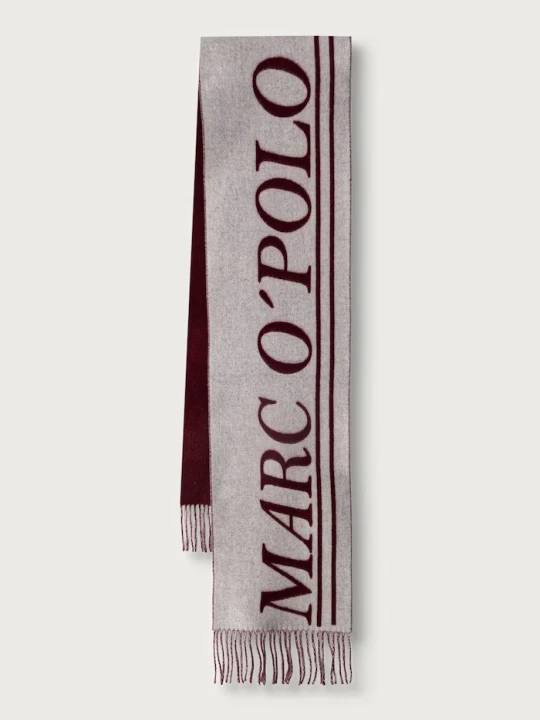 Zdjęcie produktu Marc O'Polo szalik damski wełniany czerwony