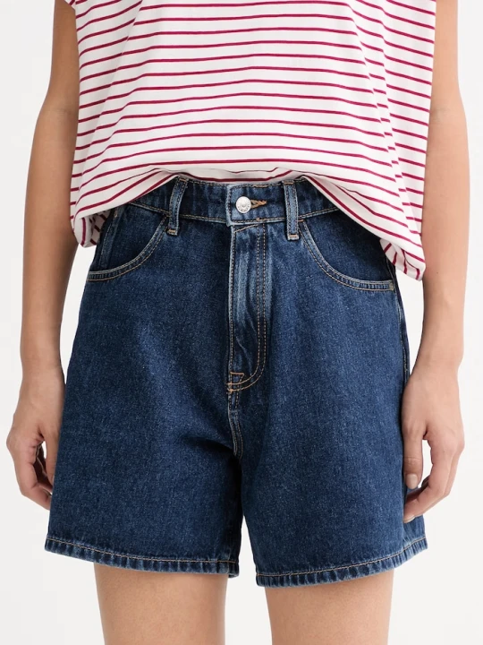 Zdjęcie produktu Marc O'Polo szorty damskie jeansowe granatowy