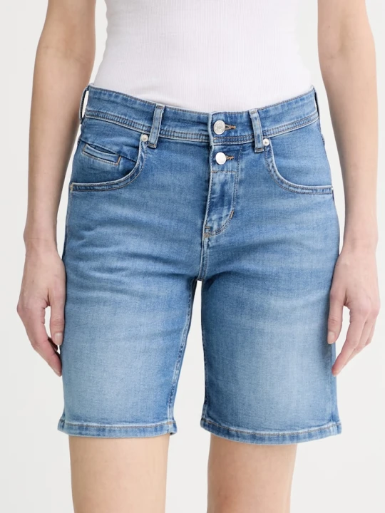 Zdjęcie produktu Marc O'Polo szorty damskie jeansowe niebieski