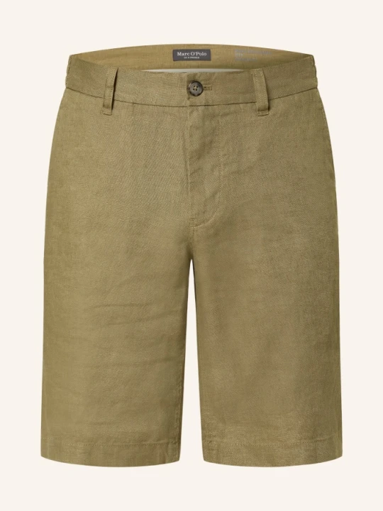 Zdjęcie produktu Marc O'polo Szorty Lniane Reso Jogger Regular Fit gruen OLIWKOWY