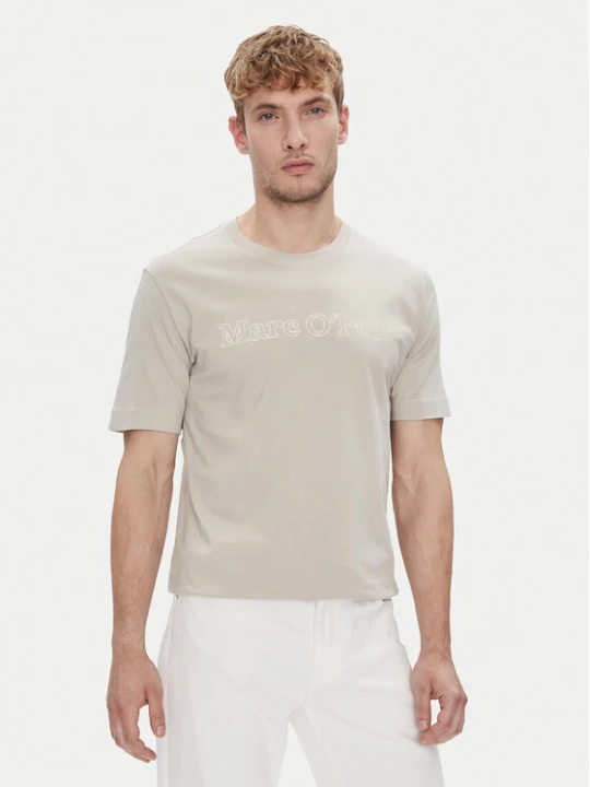 Zdjęcie produktu Marc O'Polo T-Shirt 526 2012 51154 Beżowy Regular Fit