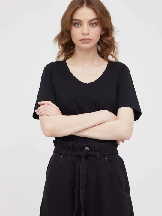 Zdjęcie produktu Marc O'Polo t-shirt bawełniany czarny