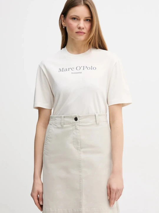 Zdjęcie produktu Marc O'Polo t-shirt bawełniany beżowy