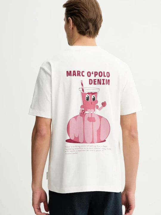 Zdjęcie produktu Marc O'Polo t-shirt bawełniany beżowy