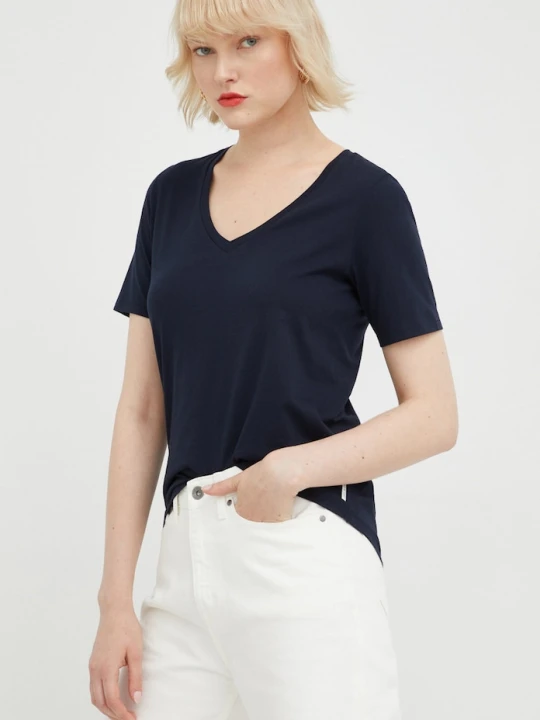 Zdjęcie produktu Marc O'Polo t-shirt bawełniany granatowy