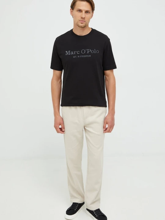 Zdjęcie produktu Marc O'Polo t-shirt bawełniany czarny