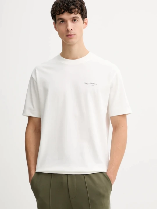Zdjęcie produktu Marc O'Polo t-shirt bawełniany beżowy