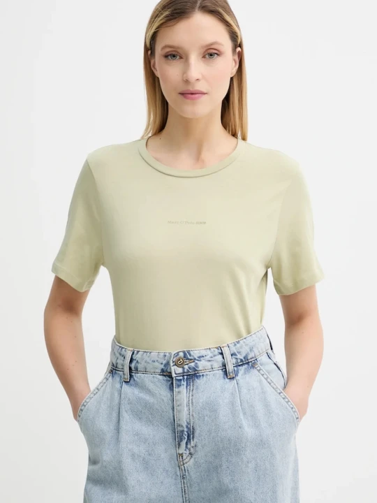 Zdjęcie produktu Marc O'Polo t-shirt bawełniany zielony