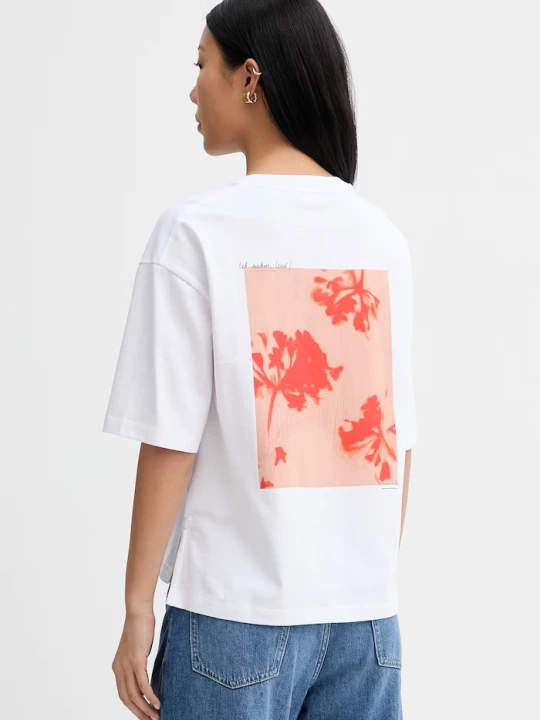 Zdjęcie produktu Marc O'Polo T-shirt damski bawełniany biały