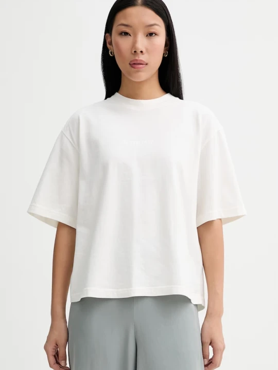 Zdjęcie produktu Marc O'Polo T-shirt damski bawełniany beżowy