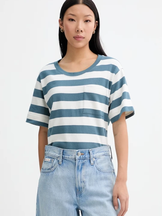 Zdjęcie produktu Marc O'Polo T-shirt damski bawełniany biały