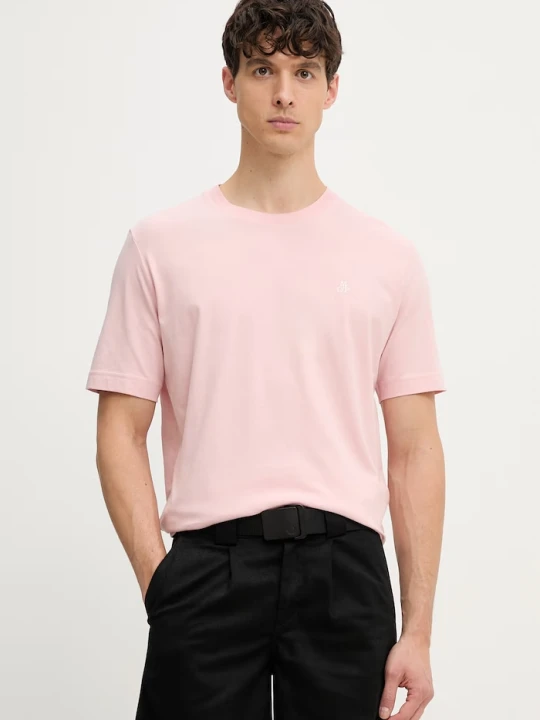 Zdjęcie produktu Marc O'Polo T-shirt damski bawełniany różowy