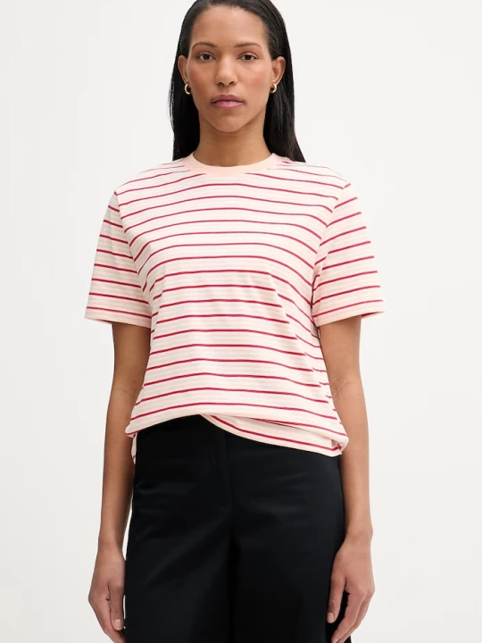 Zdjęcie produktu Marc O'Polo T-shirt damski bawełniany pomarańczowy
