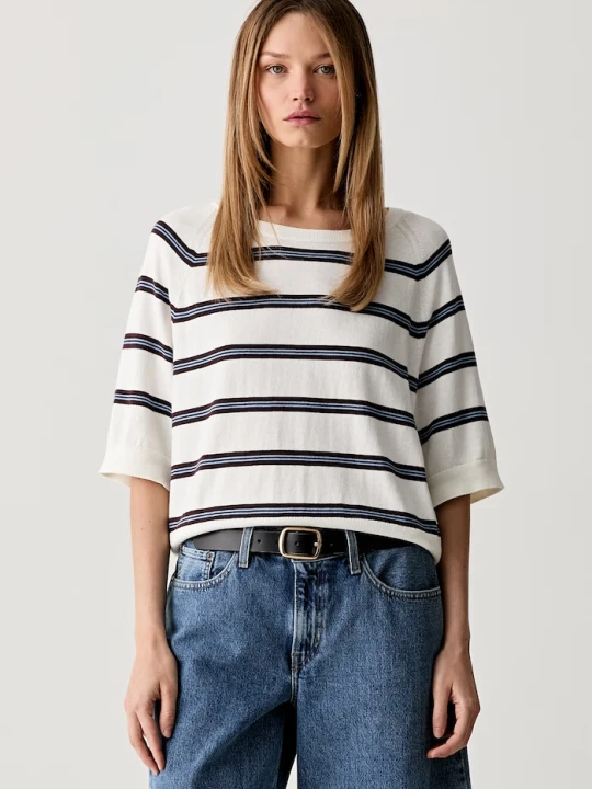 Zdjęcie produktu Marc O'Polo T-shirt damski z modalem beżowy