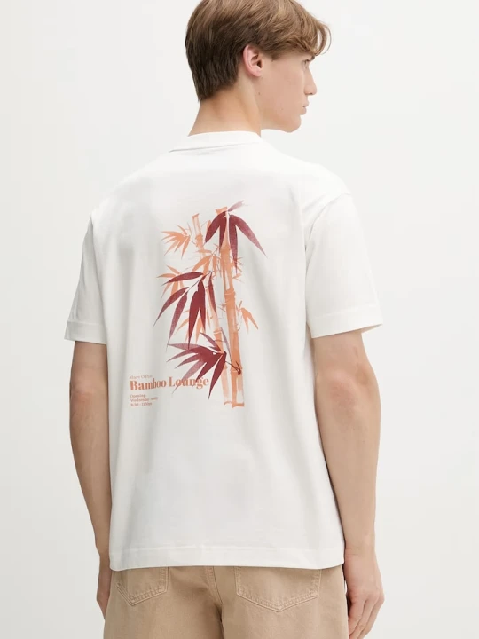 Zdjęcie produktu Marc O'Polo T-shirt męski bawełniany beżowy