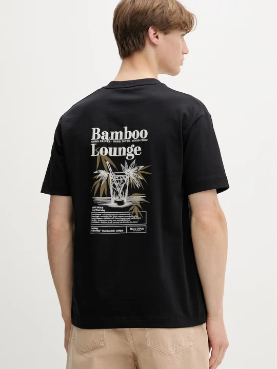 Zdjęcie produktu Marc O'Polo T-shirt męski bawełniany czarny
