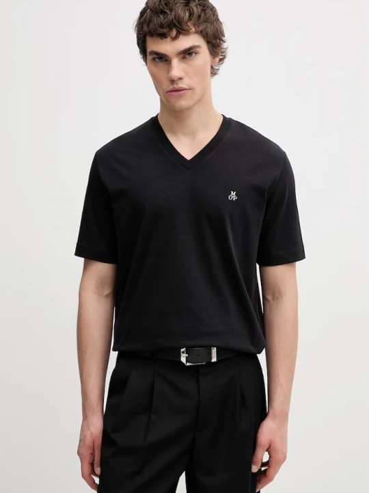 Zdjęcie produktu Marc O'Polo T-shirt męski bawełniany czarny