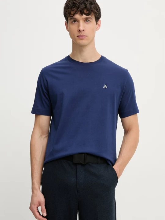 Zdjęcie produktu Marc O'Polo T-shirt męski bawełniany granatowy