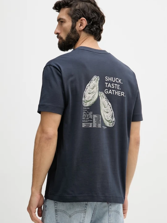 Zdjęcie produktu Marc O'Polo T-shirt męski bawełniany granatowy