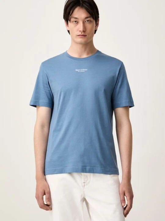 Zdjęcie produktu Marc O'Polo T-shirt męski bawełniany niebieski
