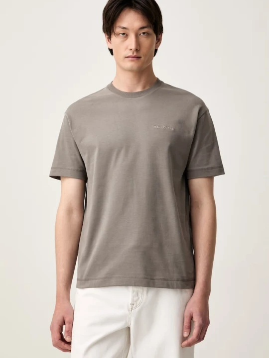Zdjęcie produktu Marc O'Polo T-shirt męski bawełniany szary