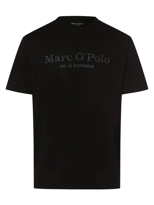 Zdjęcie produktu Marc O'Polo T-shirt Mężczyźni Bawełna czarny